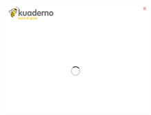 Tablet Screenshot of kuaderno.com